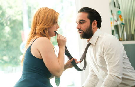 EroticaX invite you to explore a free pictures with Penny Pax and Logan Pierce in sex scene with dude